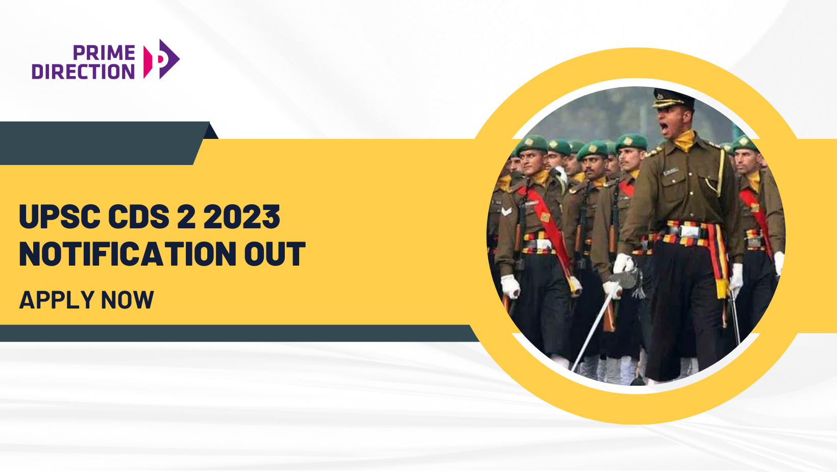UPSC CDS 2023 Exam 2 Notification Out Apply Now - Bank Coaching in ...